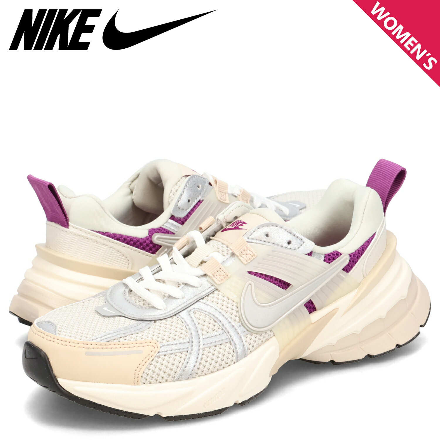 【クーポンで最大1000円OFF！7/26 11:59まで】 NIKE W V2K RUN ナイキ V2K ラン スニーカー レディース グレー HF4305-072のサムネイル