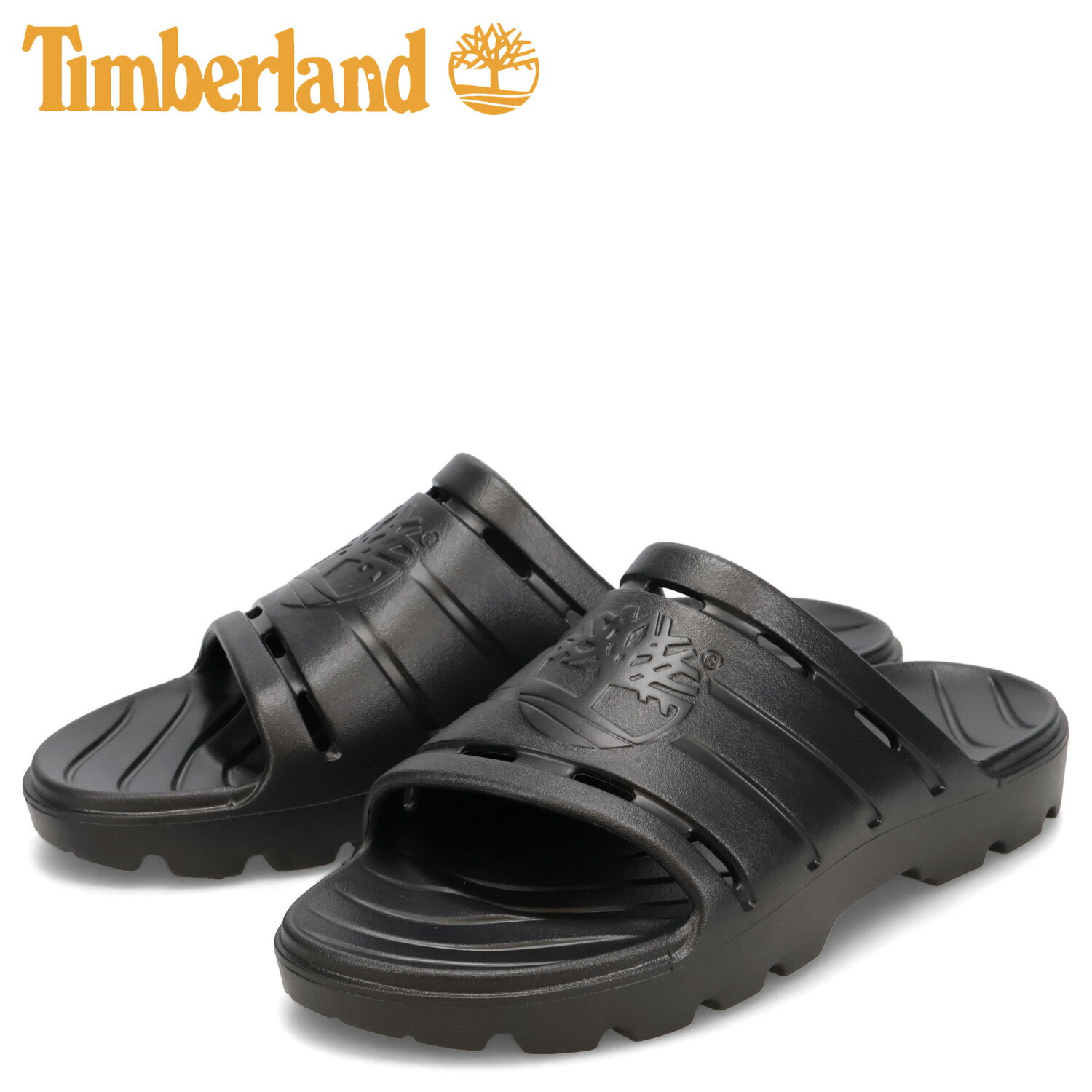 ティンバーランド Timberland サンダル スライドサンダル シャワー ゲットアウト メンズ 軽量 GET OUTSLIDE SANDAL ブラック 黒 A5W6H