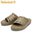 ティンバーランド Timberland サンダル スライドサンダル シャワー ゲットアウト メンズ 軽量 GET OUTSLIDE SANDAL オリーブ A5...