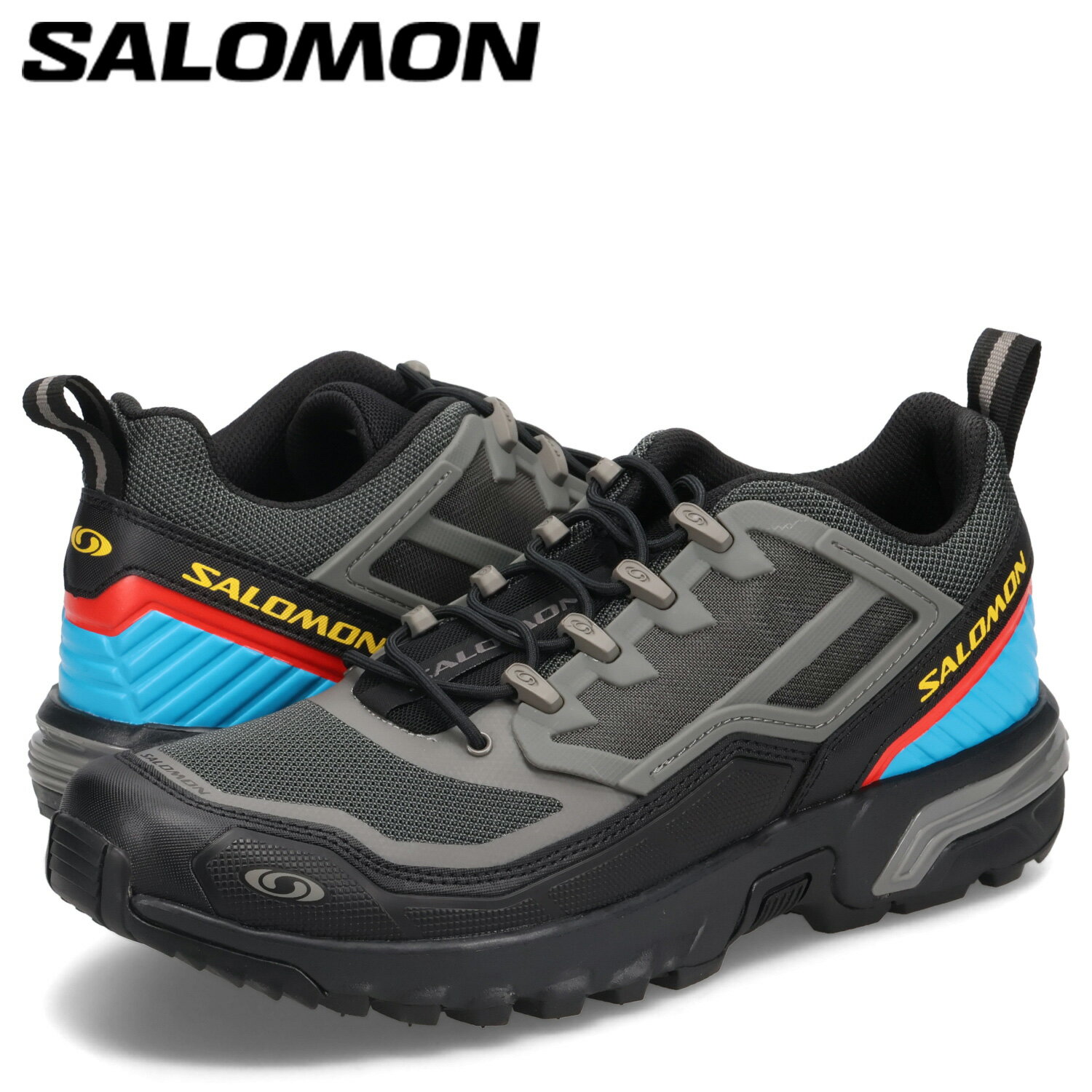 【最大1000円OFFクーポン発行中 12/11 11:59まで！】 サロモン SALOMON スニーカー メンズ ACS + FT ブラック 黒 L47435400
