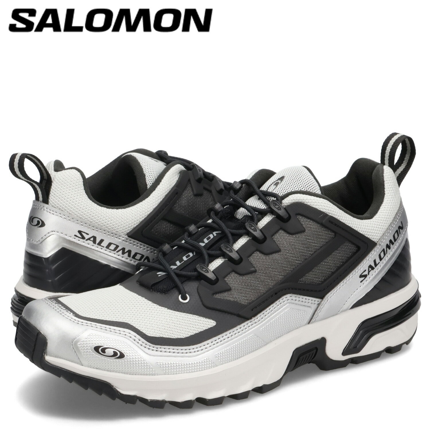 【最大1000円OFFクーポン発行中 12/11 11:59まで！】 サロモン SALOMON スニーカー メンズ ACS + FT グレー L47435700