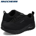 スケッチャーズ SKECHERS ウノ ラギッド ウォータープルーフ スニーカー メンズ 防水 UNO RUGGED WATERPROOF ブラック 黒 183...