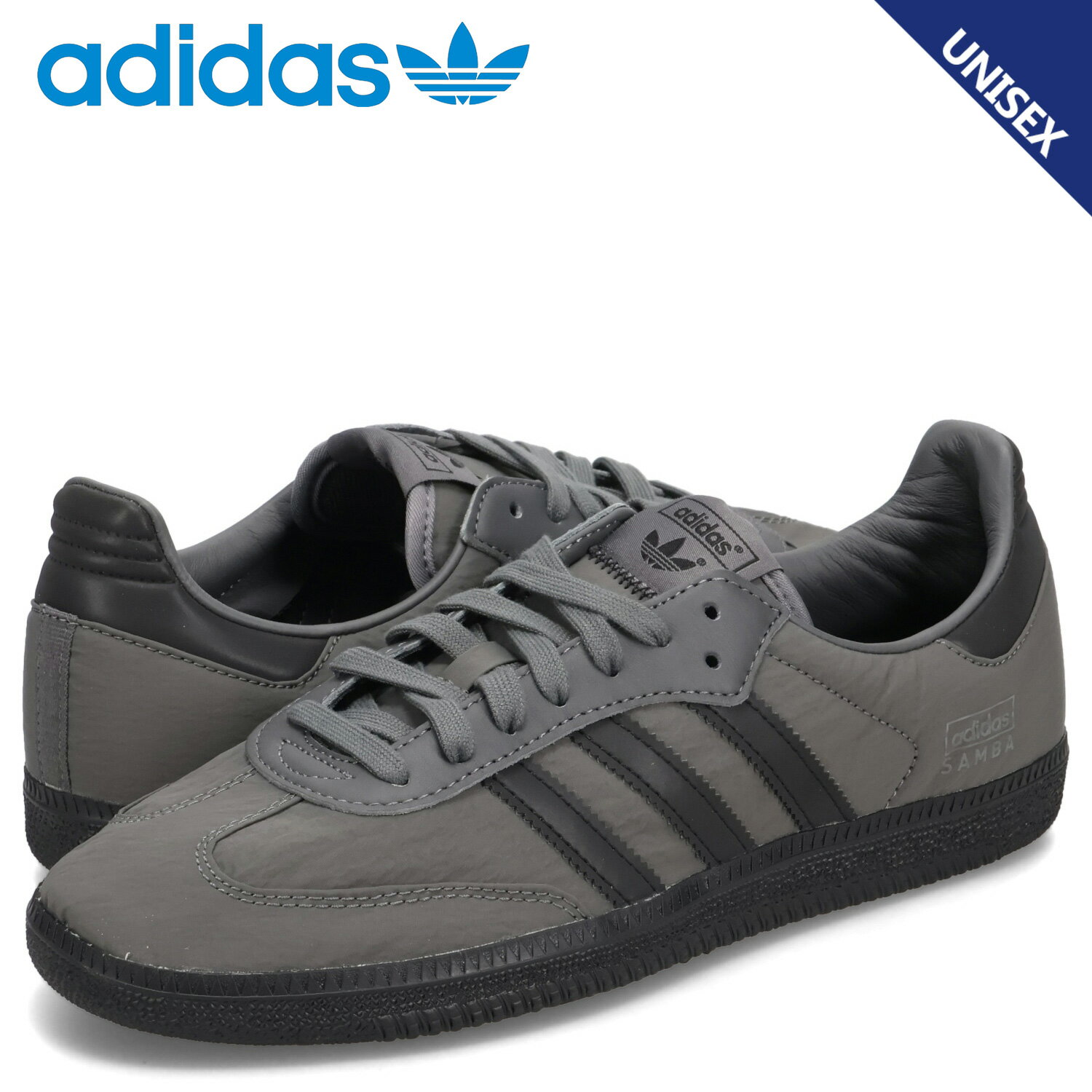【 最大1000円OFFクーポン配布中！11/19 11:59まで 】 アディダス オリジナルス adidas Originals サンバ OG スニーカー メンズ レディース SAMBA OG グレー IH9993のサムネイル