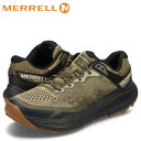 メレル MERRELL トレイルランニング シューズ スニーカー ノバ 4 ウォータープルーフ メンズ 厚底 NOVA 4 WATERPROOF グリーン M068397