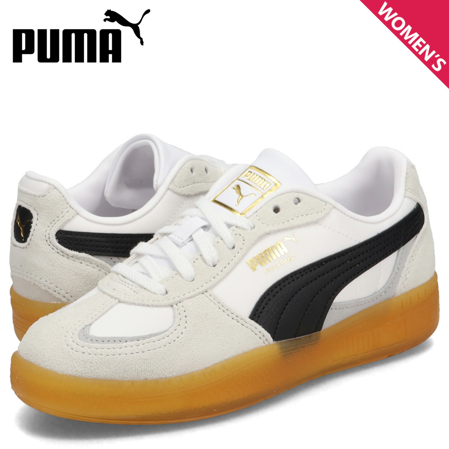 【最大1000円OFFクーポン発行中 11/27 09:59まで！】 PUMA プーマ スニーカー パレルモ モダ タン ウィメンズ レディース PALERMO MODA TONGUE WNS グレー 401679-03