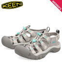 KEEN キーン ウィメンズ ニューポート エイチツー サンダル スポーツサンダル レディース 軽量 WOMENS NEWPORT H2 グレー 1030726