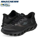 スケッチャーズ SKECHERS スリップインズ ゴーウォーク グライドステップ 2.0 ザック スニーカー メンズ SLIP-INS GO WALK GLIDE-STEP 2.0 ブラック 黒 216660