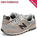 ニューバランス new balance 996 V2 スニーカー レディース Dワイズ グレー WL996EL2D