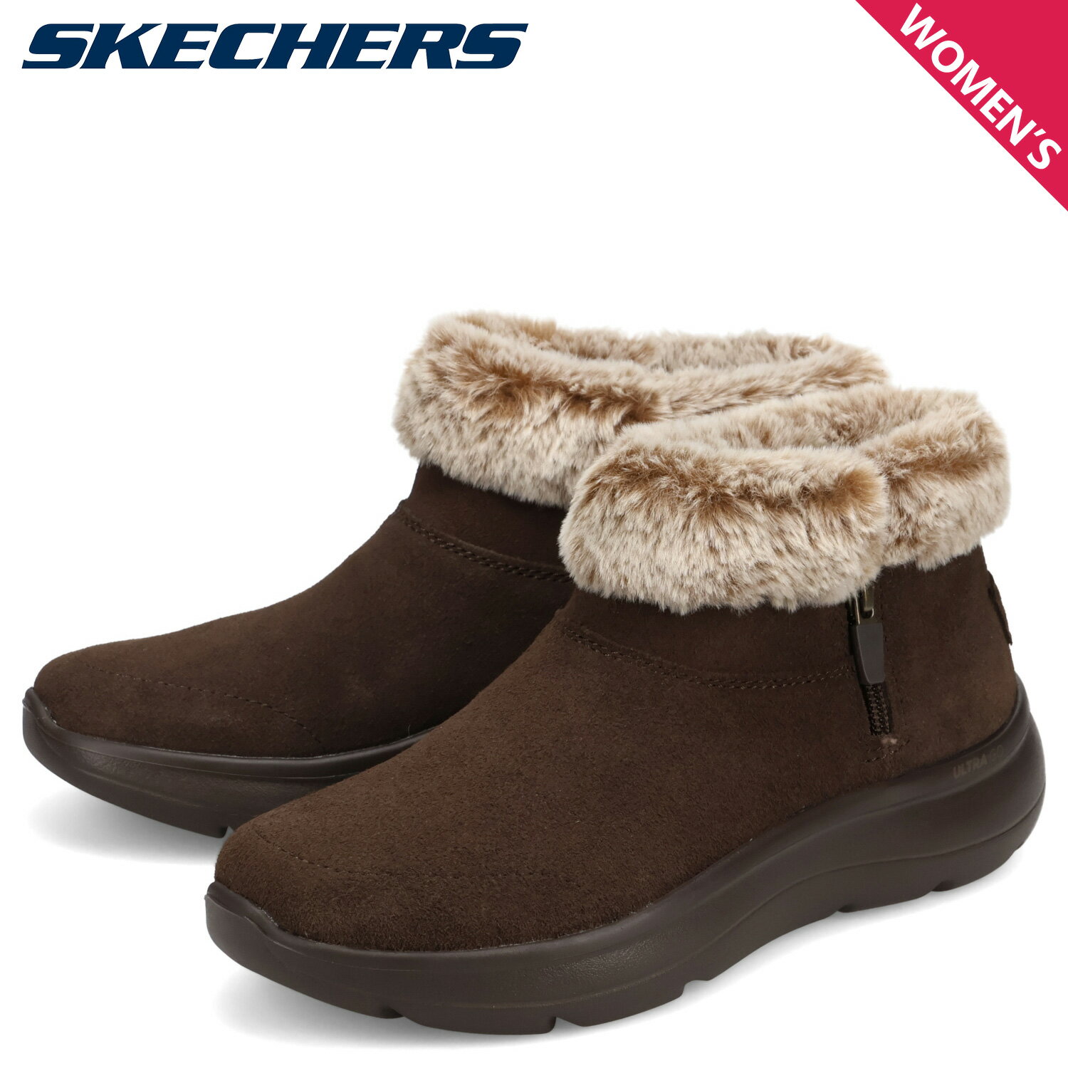 スケッチャーズ SKECHERS ブーツ ウィンターブーツ アンクルブーツ オンザゴー アンコール スノーキャ..