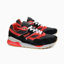 【返品交換不可】ETONIC エトニック メンズ スニーカー STABLE BASE ステイブル ベース [EMLJ17-08-119 BLACK/RED] 復刻 ランニング シューズ ブラック レッド 黒赤 レトロ アメリカ 靴 90年代 あす楽