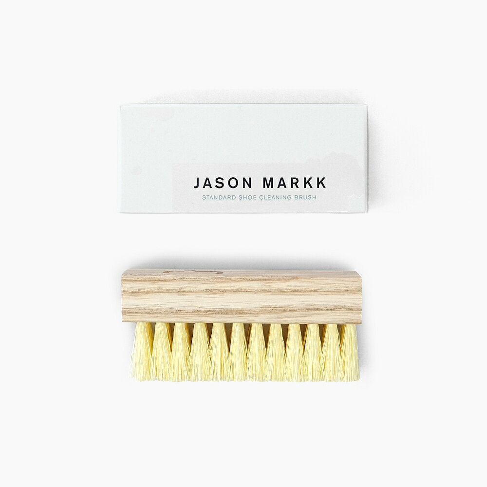 JASON MARKK STANDARD SHOE CLEANING BRUSH[ジェイソンマーク スタンダード シュークリニング ブラシ][スニーカー用/汚れ落とし/硬め/靴磨き/キャンバス/ソール/シューケア用品]