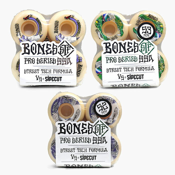 BONES WHEEL PRO STF V5 99A 52mm/53mm ボーンズ ウィール プロシリーズ ストリート テック フォーミュラ スケートボード スケボー 緑 紫