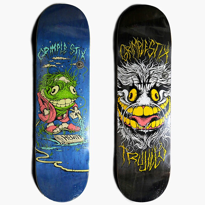 【スケボー デッキ 8.4 8.62】ANTIHERO GRIMPLE STIX PRO DECK アンタイヒーロー スケートボード プロモデル SKATEBOARD