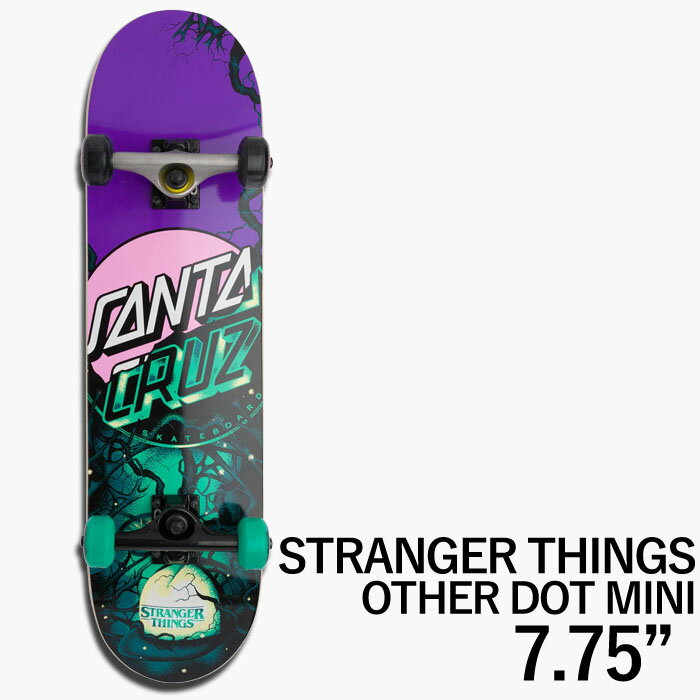 SANTA CRUZ COMPLETE STRANGER THINGS サンタクルーズ ストレンジャーシングス コラボ コンプリート デッキ スケートボード 初心者 大人用 子供用 7.75インチ 8.0インチ 8.25インチ