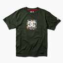 DC STAR WARS BOBA SQUARE HSS ADYZT05138 KTB0 DCシューズ スター ウォーズ ボバ フェット 半袖Tシャツ メンズ/カーキグリーン/ストリート系ブランド/カモ/ロゴ/映画コラボ