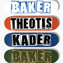 【スケボー デッキ 8.0 8.25 8.5】BAKER SKATEBOARDS PRO DECK ベーカー スケートボード ロゴ プロモデル ベイカー