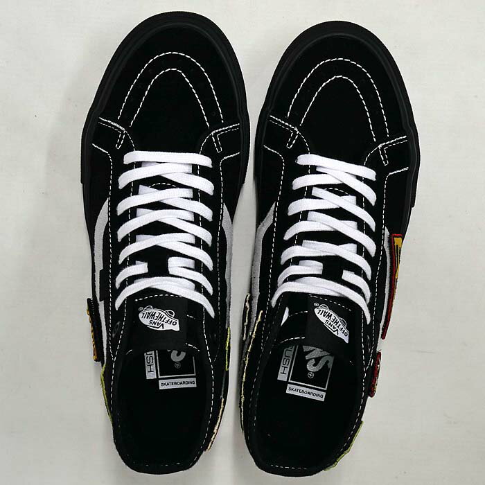 VANS SKATE SK8-HI DECONVN0A5KYBBKA[バンズ スケート スケートハイ ディーコン デコン][メンズ/ヴァンズ/スニーカー/ハイカット/スエード/ベルクロ/黒/PRO/USA企画/新作]