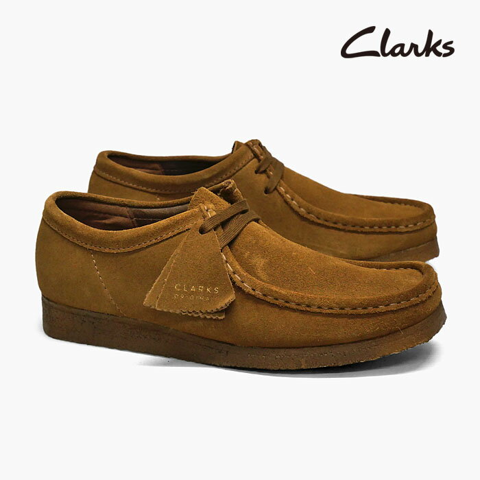 【クラークス ワラビー】CLARKS WALLABEE COLA 26155518 メンズ/スエード/ブラウン/茶色/ブーツ/スニーカー/並行輸入品