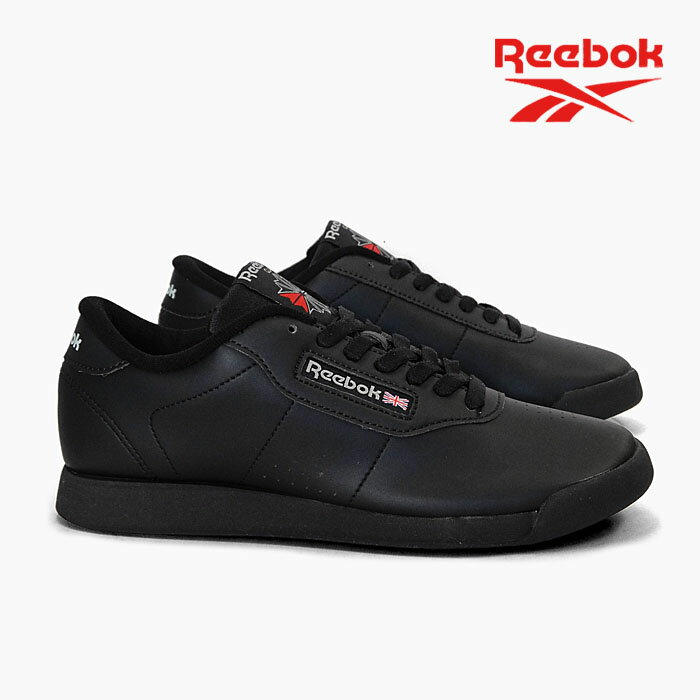 【先着LINE友だち限定500円OFF】【毎日発送】リーボック レディース スニーカー REEBOK PRINCESS BLACK 100000120 7344 プリンセス リーボッククラシック 黒 ローカット