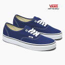 バンズ オーセンティック VANS AUTHENTIC VN0009PVBYM ヴァンズ スニーカー メンズ レディース キャンバス 青 US企画 新作