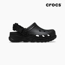 クロックス キッズ デュエット マックス クロッグ CROCS KIDS DUET MAX II CLOG BLACK 208774 001 サンダル ボーイズ ガールズ 黒 サポ 軽量