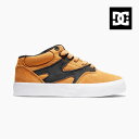 DC キッズ スニーカー スケシュー DC KALIS VULC MID K DK234004 WEA ディーシーシューズ カリスバルク ミッド 子供用 ミッドカット スケボーシューズ SKATEBOARDING