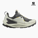 SALOMON サロモン メンズ 厚底 ハイキングシューズ エリクサー ゴアテックス スニーカー 新作 グレー ベージュ 防水透湿 ELIXIR GTX L47295800