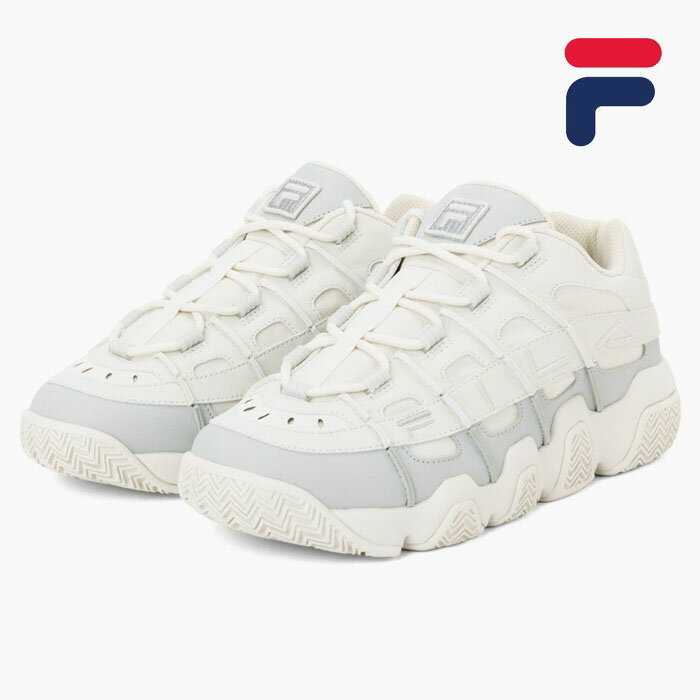 フィラ メンズ スニーカー FILA FILA BARRICADE XT97 USS24019 101 フィラ バリケード ベージュ ロゴ チャンキーソール 厚底