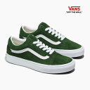 バンズ オールドスクール VANS OLD SKOOL VN0007NTBXU メンズ レディース スニーカー 緑 ヴァンズ ピッグスエード US企画 新作