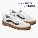 バンズ スケシュー ザバ VANS ZAHBA VN0007QQWBK ヴァンズ スニーカー メンズ スエード 白 黒 ガムソール PRO US企画 SKATEBOARDING SB