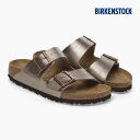 【毎日発送】ビルケンシュトック アリゾナ 普通幅 レディース ブラウン 光沢 ベージュ ビルコフロー BIRKENSTOCK ARIZONA BF GRACEF...