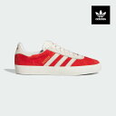 アディダス ガゼル メンズ スニーカー ADIDAS SKATEBOARDING GAZELLE ADV JP5861 赤白 スエード ローカット スケートボー...