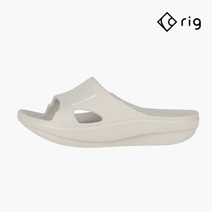 【楽天スーパーSALE割引】【毎日発送】RIG リカバリーサンダル メンズ レディース RIG SLIDE 2.0 GRAY RG0013 リグ スライド グレー サンダル 厚底