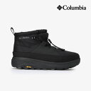 【毎日発送】コロンビア メンズ レディース スノーブーツ 黒 防寒 防水 保温 防滑 COLUMBIA YELLOWTAIL SHORTY ARCTIC GRI...