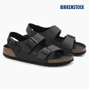 ビルケンシュトック ミラノ 普通幅 レディース 黒 サンダル ビルコフロー BIRKENSTOCK MILANO BF TRIPLE BLACK 1024997...