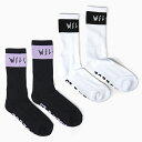 【メール便対応】WELCOME SKATE ウェルカムスケートボード ソックス SUMMON SOCKS BLACK/LILAC WHITE/BLACK サモンソックス 靴下 クルーソックス スケーター メンズ 男性用 ロゴ 黒白ピンク MADE IN USA プレゼント