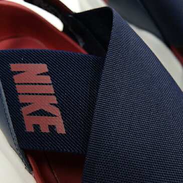 【並行輸入品】NIKE WMNS PRAKTISK [AO2722-400 OBSIDIAN/LTBONE-RED] ナイキ ウィメンズ プラクティスク ネイビー グレー レッド サンダル 紺灰赤 プレゼント