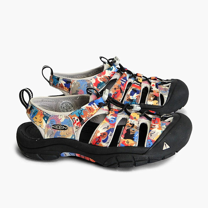 【25%OFF】KEEN キーン ニューポート H2 メンズ レディース サンダル NEWPORT H2 1022255 1022799 FACE ウォーターサンダル 総柄 定番 抗菌防臭 洗濯可能 水陸両用シューズのサムネイル