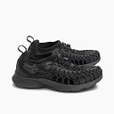 KEEN キーン ユニーク スニーク UNEEK SNK BLACK/BLACK 1022377 1022404 メンズ レディース サンダル スニーカー 野外フェス アウトドア キャンプ 黒