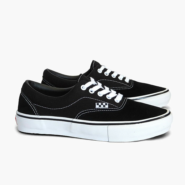 【12%OFF】VANS SKATE ERA VN0A5FC9Y28[バンズ スケートエラ][メンズ/ヴァンズ/スニーカー/スケシュ−/黒白/スエード/キャンバス/プロ/PRO/USA企画]