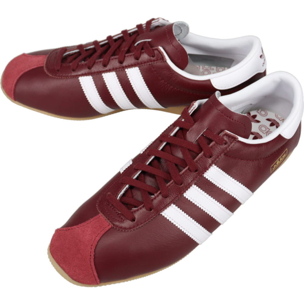 3月限定！最大全額ポイント還元※要エントリー アディダス adidas スニーカー パリ PARIS シャドウレッド/フットウェアホワイト/ガム3 KJ1009【GKOF】