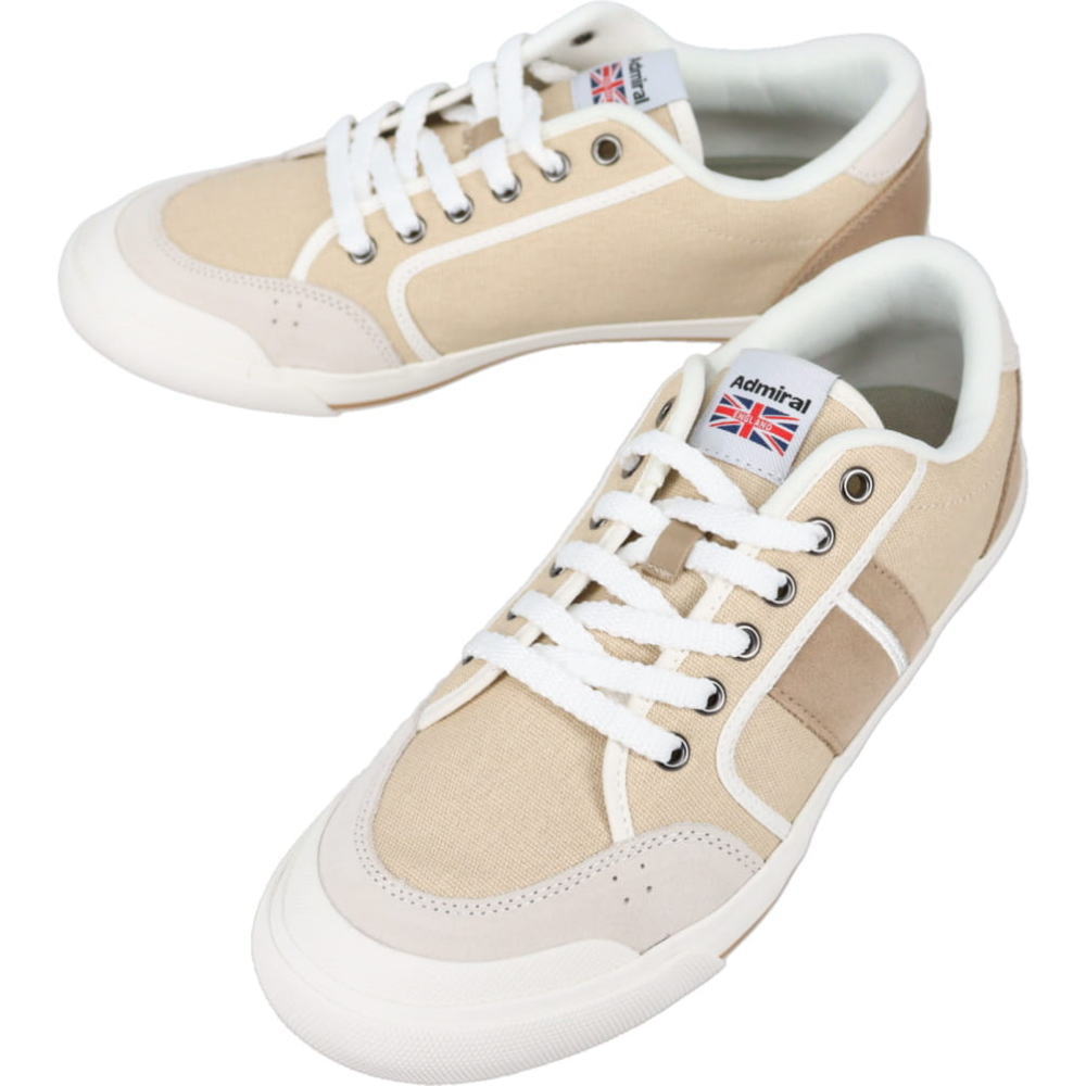 Rakuten - 4月限定！最大全額ポイント還元※要エントリー アドミラル Admiral スニーカー イノマー INOMER ベージュ Beige AD602【GKOI】