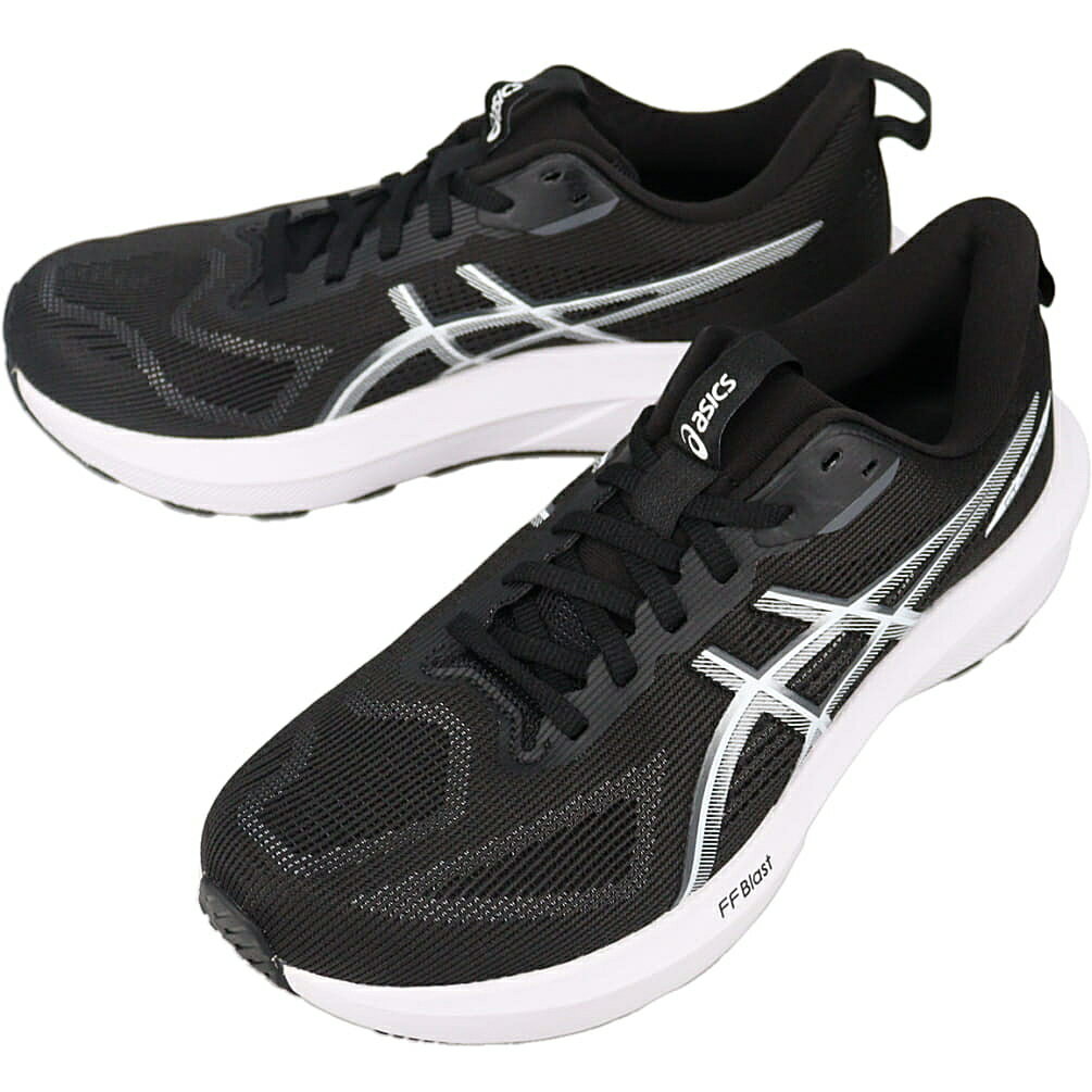 4月限定！最大全額ポイント還元※要エントリー アシックス asics スニーカー メンズ GT-1000 14 ブラック/ホワイト 1011C077-002【GJOL】