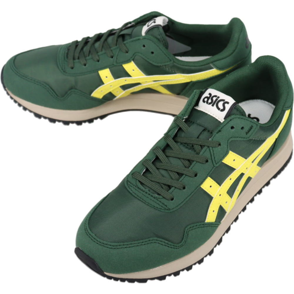 Rakuten - 5月限定！最大全額ポイント還元※要エントリー アシックス asics スニーカー タイガー ランナー ツー TIGER RUNNER 2 フォレストナイト/ブライトイエロー 1203A293-301【GKOG】
