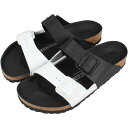 ビルケンシュトック BIRKENSTOCK サンダル アリゾナ Arizona ブラック/ホワイト Black/White 1019703【GGOI】