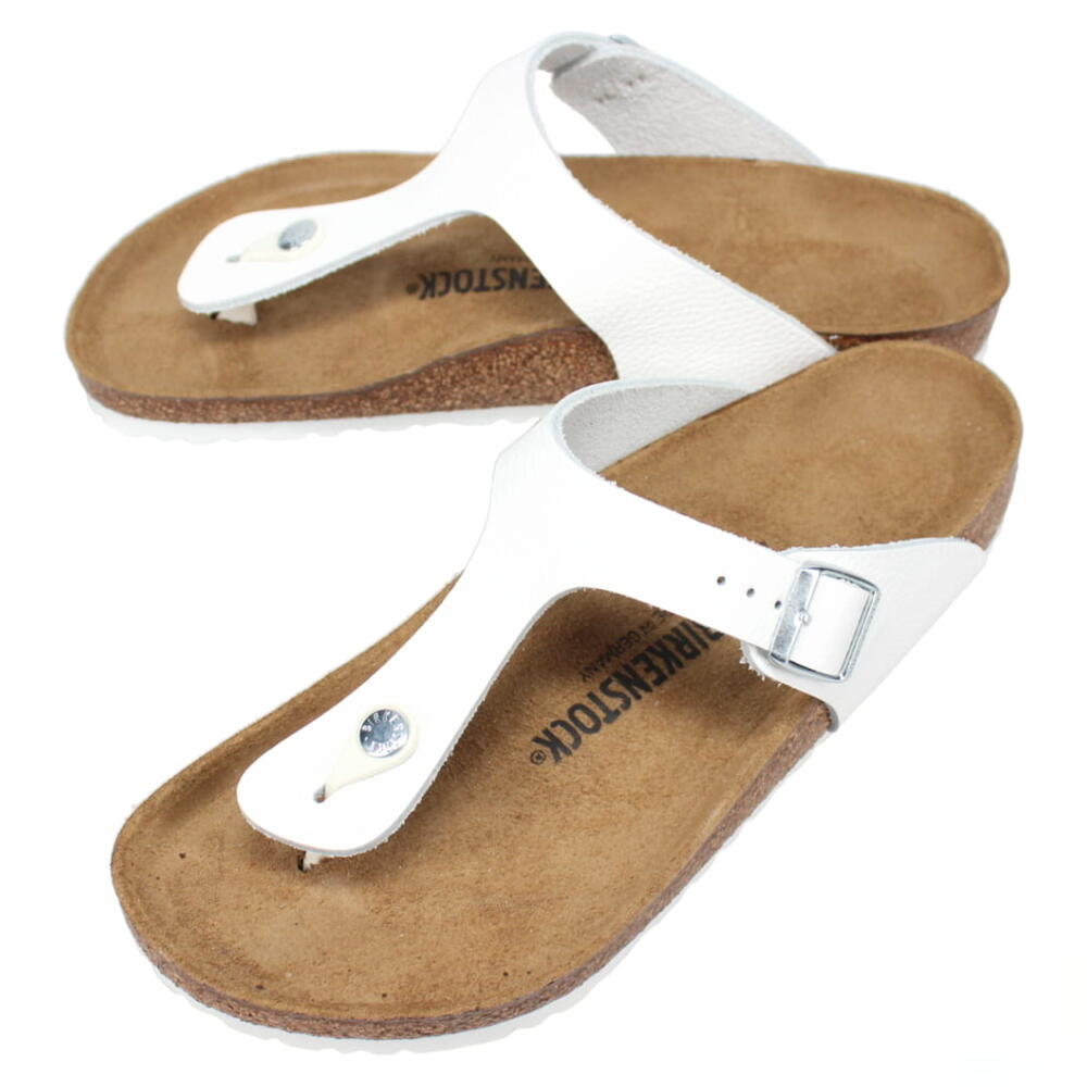 ビルケンシュトック BIRKENSTOCK サンダル ギゼ Gizeh ホワイト 1024328 レギュラー幅