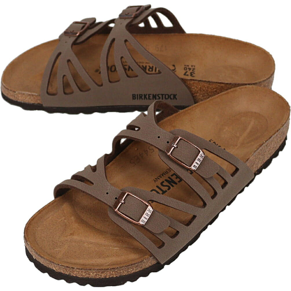 乐天商城 - 6月限定！最大全額ポイント還元※要エントリー ビルケンシュトック BIRKENSTOCK サンダル グラナダ Granada モカ 1000605 ナロー幅【GKOJ】