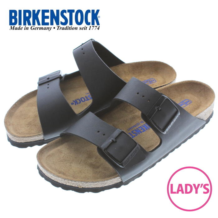 定番 ビルケンシュトック BIRKENSTOCK サンダル アリゾナ ARIZONA ブラック (ソフトフットベッド) 551253 レディース 【FMOI】