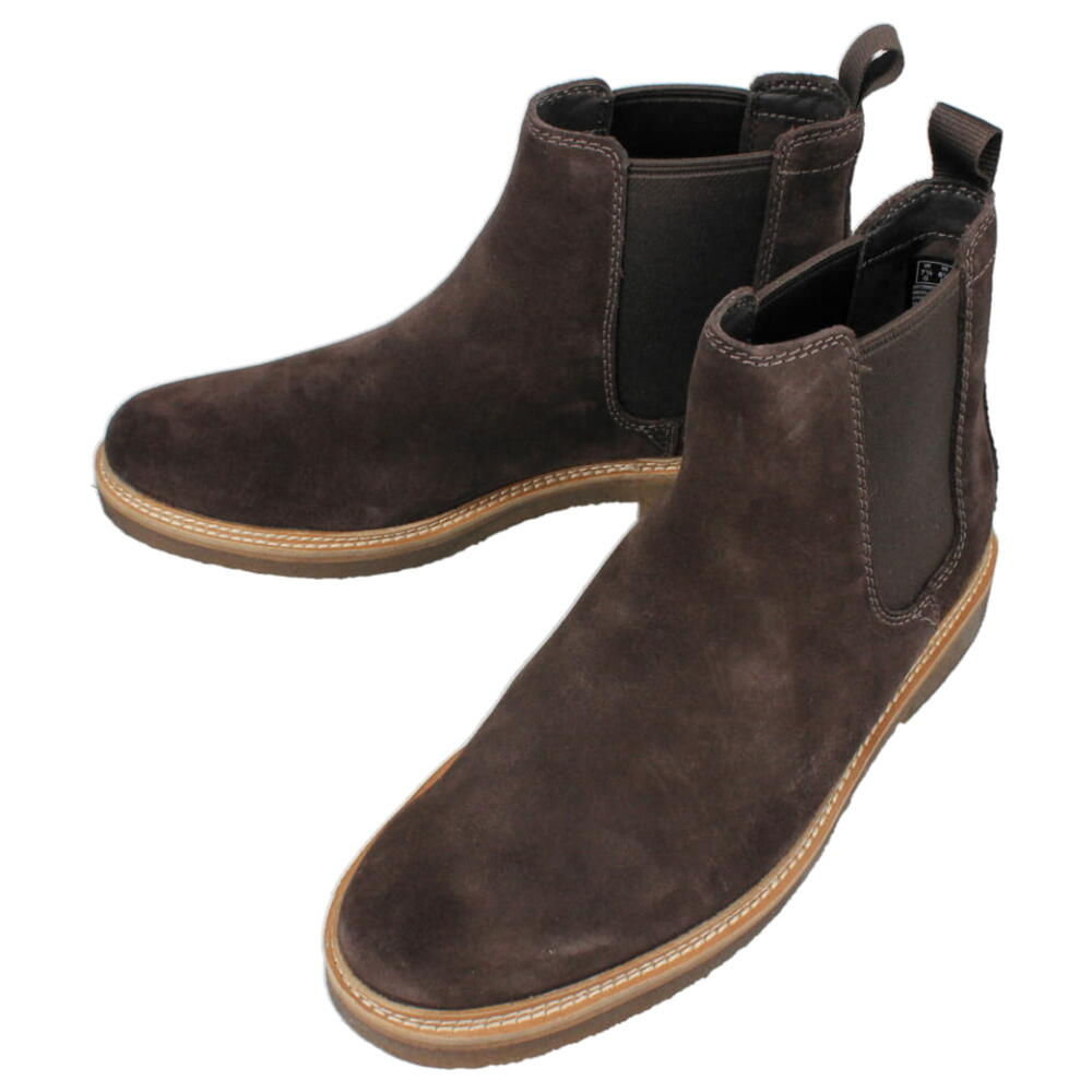 クラークス Clarks カジュアルシューズ クラークデール イージー Clarkdale Easy ダークブラウンスウェード 26173536【GHOM】