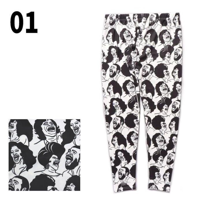 【最大全額ポイント還元※要エントリー】ジムマスター gym master スーパーストレッチハッピーペイントレギンス G921669 01 04 26 30 34 59 ユニセックス 男女兼用 吸水速乾 UVカット ［WA］【GHOG】